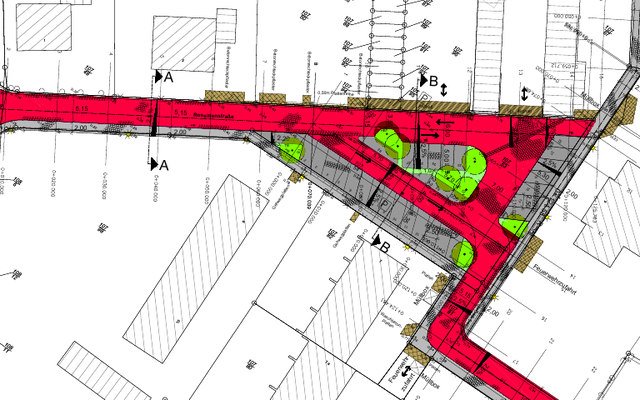 PDF-Plan Kanal- und Straßenbaumaßnahme Rosittenstraße in Oldenburg in Holstein